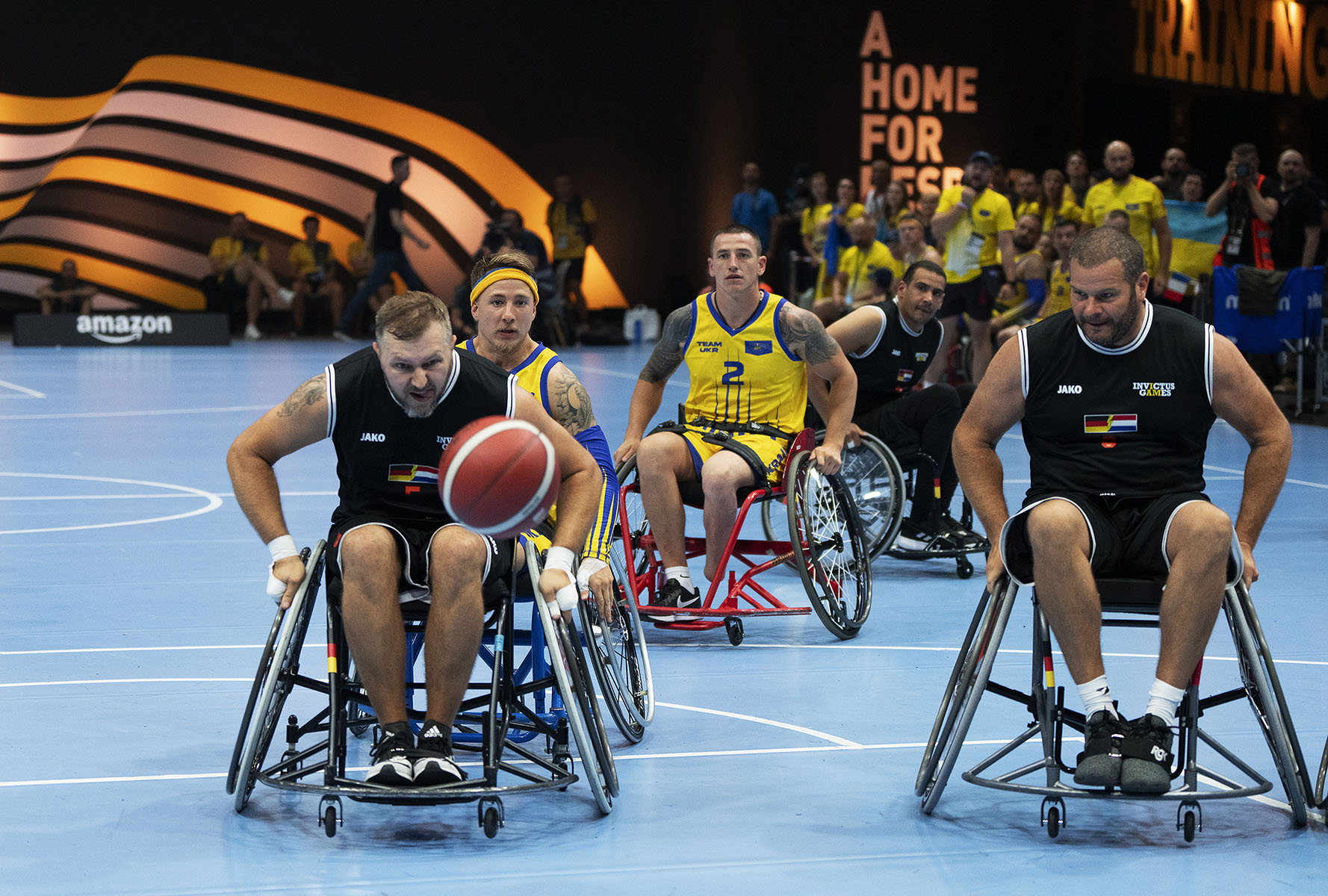 Invictus Games 2023 Rollstuhl Basketball Ukraine vs. Team Unconquerid 1