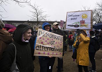 Anti AFD Demonstration in Krefeld