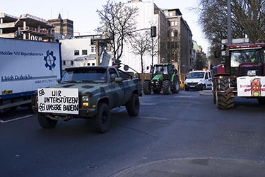 Bauernprotest in D&uuml;sseldorf